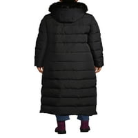 Lands ' End női plusz méretű Down Maxi téli kabát