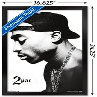 Tupac - Profil Fali Poszter, 14.725 22.375