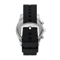Relic by Fossil férfi Charley Black Silicone Watch