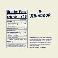 Tillamook maláta moo shake fagylalt, oz