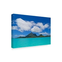 A „Szerelem a Bora Bora” Canvas művészet képzőművészeti művészete az American School által készített