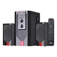 beFree hang BFS-2. Channel Surround Sound Bluetooth hangszóró rendszer Fekete-piros