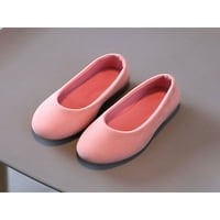 Gomelly lányok lapos cipő csúszik a lakások Comfort Princess cipő könnyű naplopók lány gyerekek naplopó Pink 6c