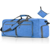 Avamo férfi kézitáska összecsukható utazási táska állítható heveder Weekender poggyász Oxford Crossbody táskák folytatni