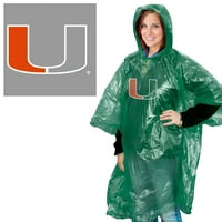 Miami Hurricanes Prime Rain Poncho