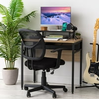 USA irodai számítógép asztal Monitor Állvánnyal, szervezővel és Kábeltálcával