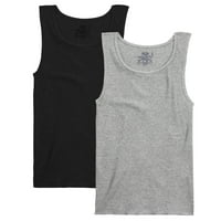 Férfi Basic A ingek, L, Fekete szürke