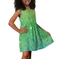 Bivenant Store gyerekek lányok ruhák ujjatlan alkalmi ünnepi Party lány aranyos ruha zsebekkel Csillagfény ruha Nagy