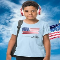 Függetlenség napja Usa zászló póló Juniors-kép szerzőtől Shutterstock, X-kicsi