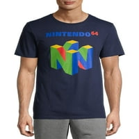 Nintendo logo férfi és nagy férfi grafikus póló