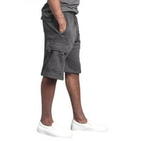 Férfi rövidnadrág alkalmi Slim Fit férfi nyári alkalmi több zseb Laza egyenes szerszám ötpontos rövidnadrág