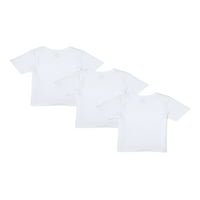 Garanimals Baby Boy & Toddler Boy Basic pólók többcsepp, 3-csomag, 12m-5T