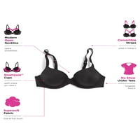 Maidenform One Fab Fit mindennapi Modern Demi Underwire melltartó női kabrió DM7543