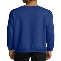 Hanes EcoSmart Crewneck Férfi pulóver Deep Royal L