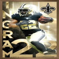 New Orleans Saints - Mark Ingram Jr. Wall Poster, 14.725 22.375