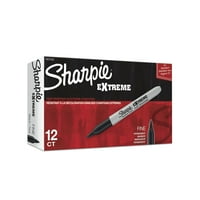 Sharpie Extrém Állandó Markerek, Finom Pont, Fekete, Gróf