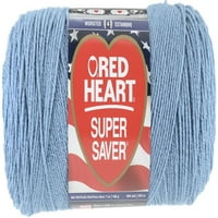 Red Heart Super Saver fonal-Country Blue, 6 darabos gyűjtőcsomagolás