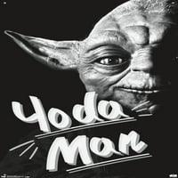 Csillagok háborúja: Saga-Yoda Man fali poszter Nyomócsapokkal, 22.375 34