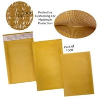 Kraft Bubble Mailers 4x8 - önzáró Párnázott borítékok