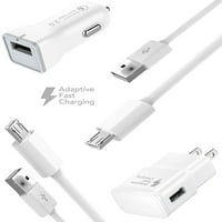 Verizon ZTE Groove Charger Fast Micro USB 2. Kábelkészlet, IXIR -