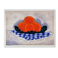 Védjegy Szépművészet 'Narancs' vászonművészete: Oscar Bluemner