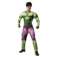 Az Avengers Hulk Classic Deluxe Marvel férfi Halloween jelmez jelmez felnőtt, Standard
