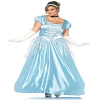 Leg Avenue női Klasszikus Hamupipőke hosszú szatén Labda ruha hercegnő jelmez