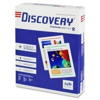 Discovery Premium Selection lézer, tintasugaras másolás és többcélú papír levél - 1 2 11 - lb Alapsúly - karton-fehér