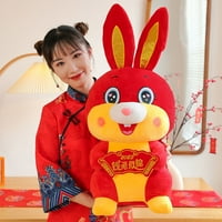 Egy nyitó kreatív kínai állatöv játék bársony rajzfilm nyúl aranyos dísz barátok ajándék Party Lakberendezési