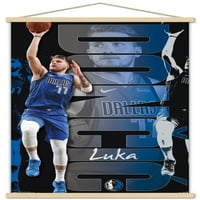 Dallas Mavericks - Luka Doncic Wall poszter push csapokkal, 14.725 22.375