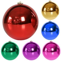 Frogued Galvanizált karácsonyi labdák medál DIY műanyag karácsonyi hangulat Fesztivál labdák Medálok Party kellékek