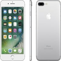 Helyreállított Apple iPhone Plus 128GB feloldott GSM négymagos telefon W Kettős hátsó 12MP kamera-ezüst