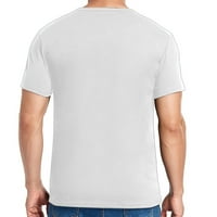 Fehér pólók férfiaknak férfi Molett ingek Egyszínű Rövid ujjú pólók gombos ingek pamut pólók férfiaknak férfi alsónadrág,