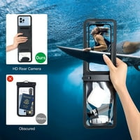 Double Space vízálló száraz táska Mobiltelefon tok, univerzális vízálló tasak tok, úszó telefon tok fedél úszók számára