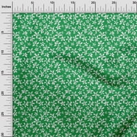 oneOone Georgette Viszkóz zöld Szövet Abstracts varrás anyag nyomtatási Szövet az udvaron széles