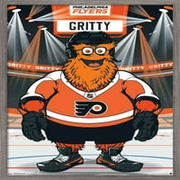Philadelphia Flyers-Kavicsos Fali Poszter, 14.725 22.375