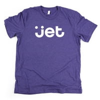 Jet logo férfi grafikus póló