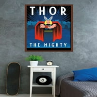 Marvel Comics-Thor-Art Deco Fali Poszter, 22.375 34