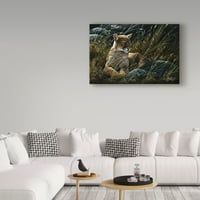 A Wilhelm Goebel vászon művészete „Cougar insy” cume ”cougar képzőművészete