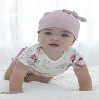 Modern pillanatok: Gerber Baby Girl Bodysuits, 4-Pack, újszülött hónapok
