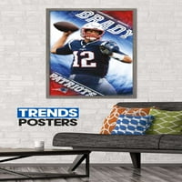 Új -Anglia Patriots - Tom Brady Wall Poster, 22.375 34