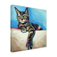 Robert Phelps Art 'Stella The Cat' Canvas Art