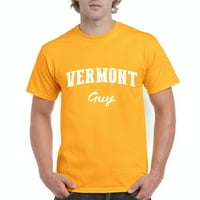 Arti-Férfi póló Rövid ujjú, akár férfiak mérete 5XL-Vermont Guy