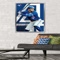 Toronto Blue Jays - George Springer fali poszter, 22.375 34 keretes