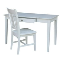 Nemzetközi koncepciók íróasztal fiókkal és székkel