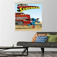 Képregény-Superman-VIntage fali poszter mágneses kerettel, 22.375 34