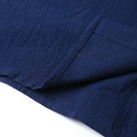 Huachen stílusos Laza Női ing nadrág Hosszú ujjú Hajtóka ing és rugalmas magas Wasit nadrág szett Divat irodai ruházat