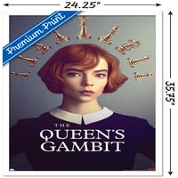 Netflli a királynő Gambitja-Sakkfal poszter, 22.375 34
