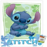 Disney Lilo és Stitch-Virágok fali poszter Push csapok, 22.375 34