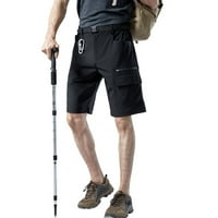 Kényelmes rövidnadrág férfiaknak sportos rövidnadrág Multi-pocket Gyorsan száradó rövidnadrág négyutas Stretch túrázás